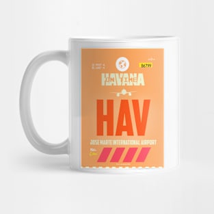 HAV HAVANA CUBA AIRPORT Mug